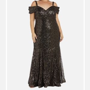 R&M Richards Sequin Dress